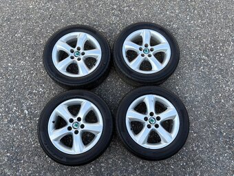 Fabia 2 letní kola 195/55R15 - 2