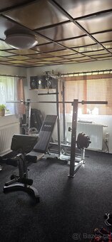 Sestava Trinfit,polohovací lavice,half rack,power rack - 2