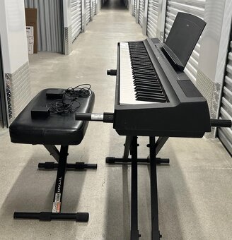 Digitální piano Yamaha P-125 – kompletní sada, záruka do 202 - 2