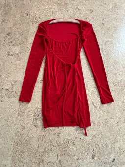 Červené šaty TERRANOVA - 2