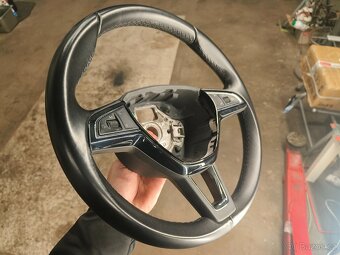 Kožený volant Škoda 3 ramenný do 2019- Octavia Superb Yeti - 2