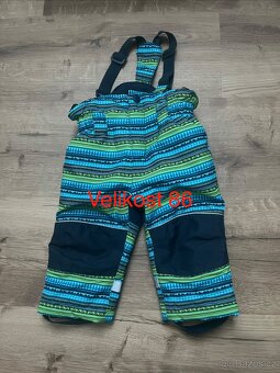 Dětské zimní zateplené kalhoty - 2