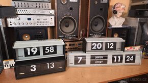 PRAGOTRON CPJ 061/1 a IPJ 0612 překlápěcí hodiny - 2