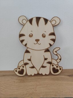 Safari zvířátka - dekorace - 2