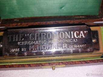 Foukací harmonika Hohner Chromonica - 2