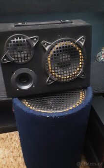 Subwofer + bass reprák se střeďákem . - 2