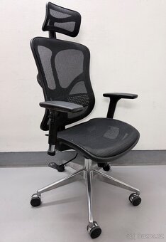 Prodám ergonomickou herní/kancelářskou židli Diablo V-Basic. - 2