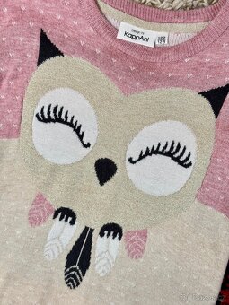 Sovičkový svetřík KappAhl 122/128 - 2
