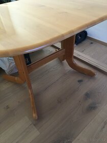 Jídelní stůl, masiv - olše,dub. - 2