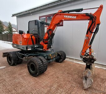 Prodám kolový bagr Yanmar B50W - 2