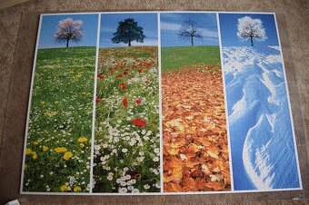 Puzzle 3000 4roční období High quality control - 2