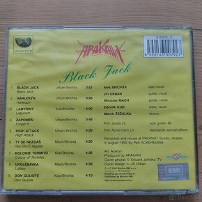CD ARAKAIN - BLACK JACK - 1992 - 2