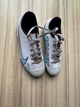 super dětské kopačky NIKE, eur 34, skvělá cena, málo hrané - 2