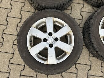 alu kola SUZUKI 4x100 185/60/15 zimni pneumatiky alu kola - 2