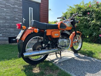CZ350 model 472.4 v original Staci, motor po GO - 2