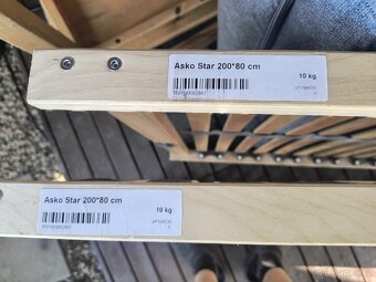 2x lamelový rošt 80x200 - 2