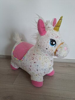 Skákací gumový koník, jednorožec - 2