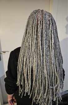 Kadeřnice, prodloužení vlasů keratin, kanekalon - 2