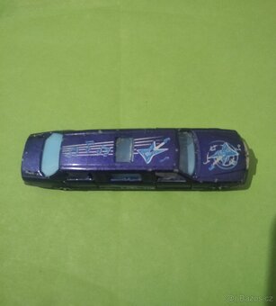 Retro- limuzína-Mercedes- autíčko- Majorette-1980 - 2