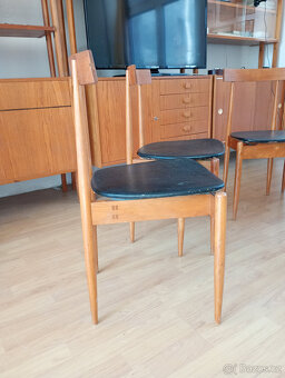 DESIGN Židle A.Fuchs, ULUV 1964,jilm,4KS - 2