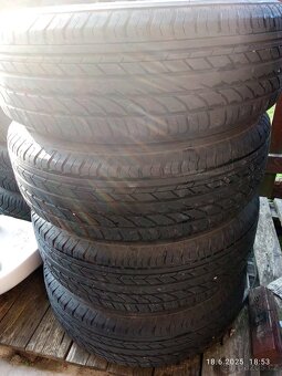 Alu kola 4x100 pneu 185/65 r15 letní - 2