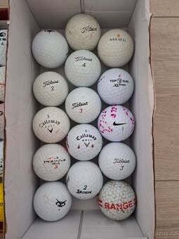Použité golfové míčky - 2