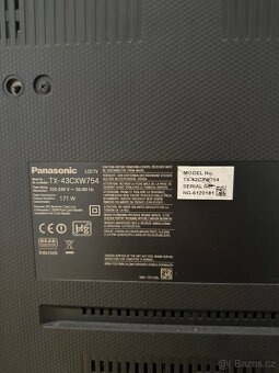 Televize Panasonic - 43 palců - 2