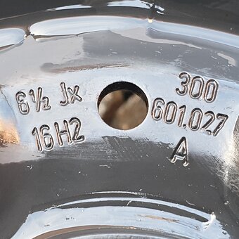 Disky na Škoda, Volkswagen 6.5Jx16 ET41 č. AF121 - 2