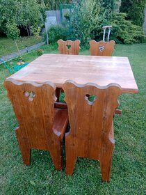 Jídelní set masiv Lípa - 2