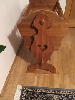 modřínová dětská kolíbka - 2