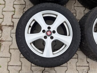 4x al kola 5x108 17 + pneu zimní 225/55 R17 - 2