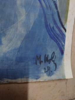 Prodám ručně malovaný obraz od M. Holý, 29. - 2