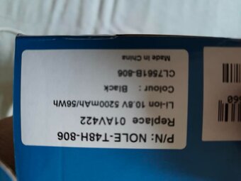 baterie k notebooku Lenovo ThinkPad T470, T480, T570, T580 - 2