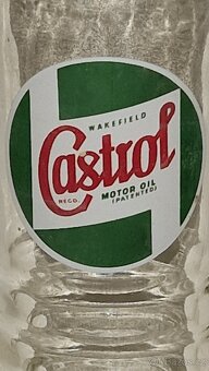 Castrol - originální stará láhev - 2