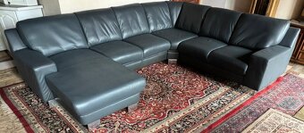 Kožená sedací souprava do U, 5210 - 2