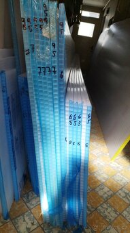 Zbytky polykarbonátu 16mm opál 7W - 2