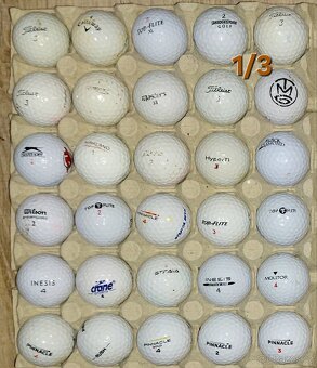 Hrané golfové míčky 80ks - 2