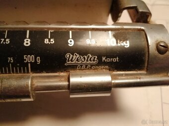 staré domácí váhy - 2