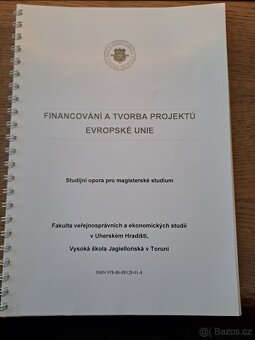 Studijní opora pro magisterské studium VŠ Jagiellonska - 2