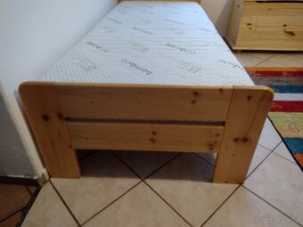Postel masív 80 cm - 2