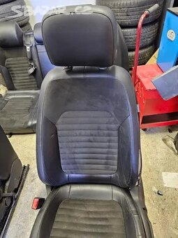 Sedačky sedadla alcantara VW Passat B7 - 2