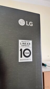Chladnička s mrazničkou LG GBP62MCNBC černá/ocel - 2