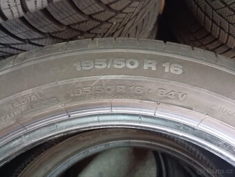 Letní pneu Continental 195/50 R16 výška vzorku 6.5 mm - 2