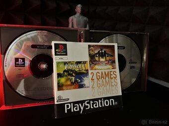 V-Rally + Eagle One: Harrier Attack – PS1 – TOP STAV - 2