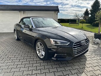 2019 Audi A5 Cabriolet, 2.0TFSI STronic Quattro, 29 TKm, DPH - 2