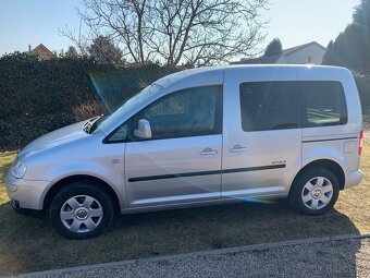 Vw Caddy STYLE 1.9tdi 77kw ,alu,park.senzor 7.míst - 2