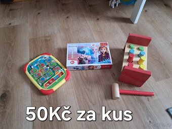 Kuželky,vkládačka,puzzle a další - 2
