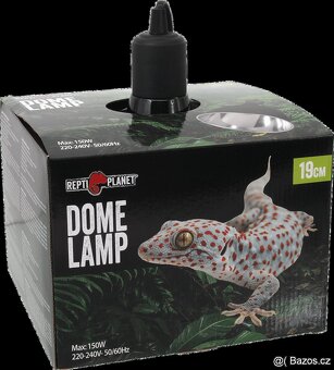 Kryt na žárovku Repti Planet Osvětlení Dome vysoké 19cm - 2