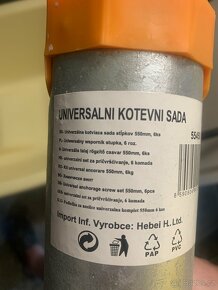 Zemní vrut univrrsální 45 ks - nové nepoužité - 2