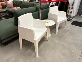 DESIGNOVÉ KŘESLO SADA 2 KŘESLO - 2